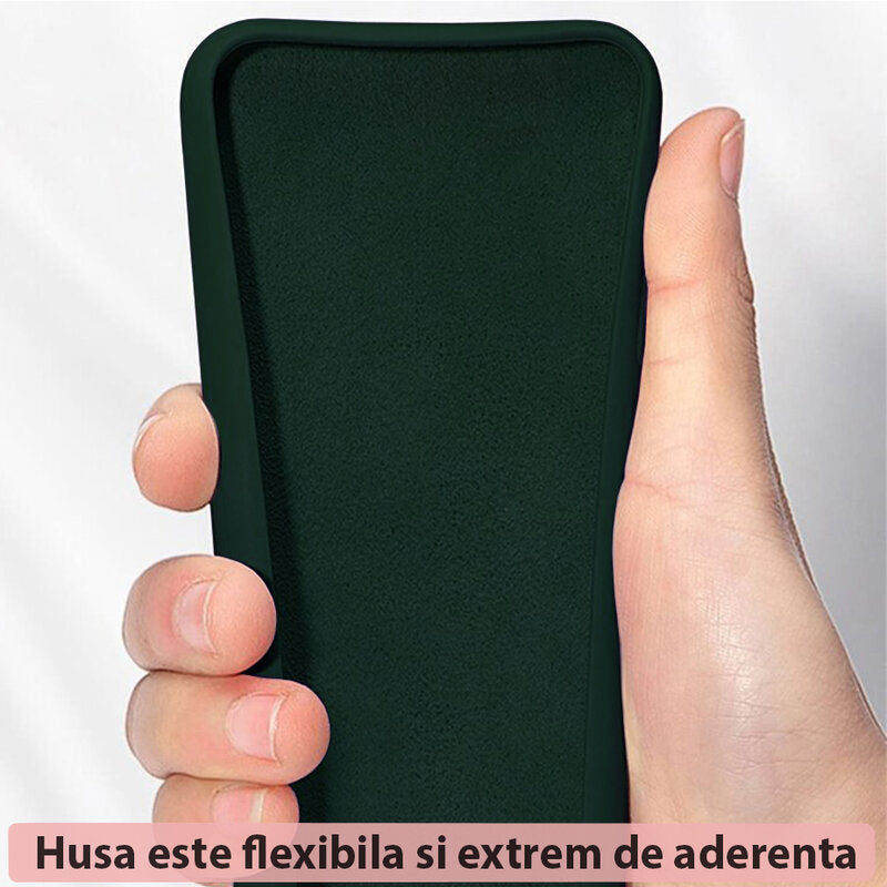 Etui na Apple iPhone 15 Plus, Techsuit, Soft Edge, Ciemnozielone
