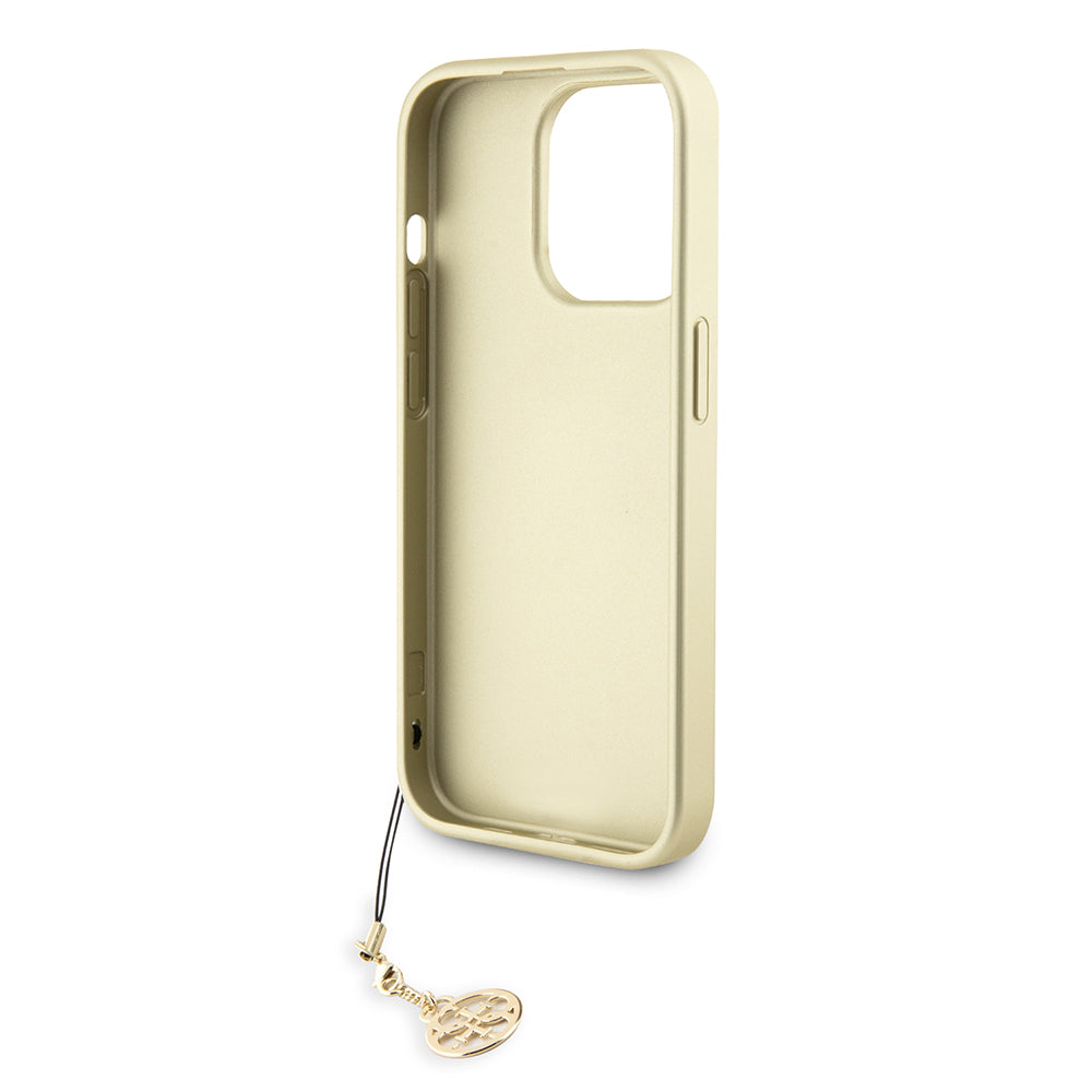 Case for Apple iPhone 15 Pro, Guess, 4G Charm, Grey