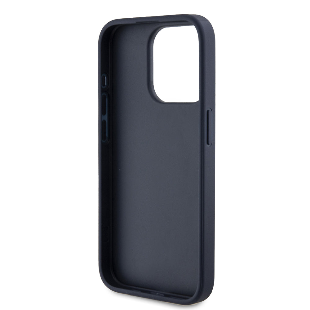 Case for Apple iPhone 15 Pro, Guess, 4G Triangle Logo, Blue