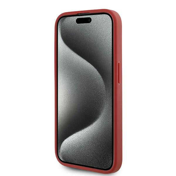 Etui na Apple iPhone 15 Pro, Karl Lagerfeld, Diagonal Quilted Script, Rosie