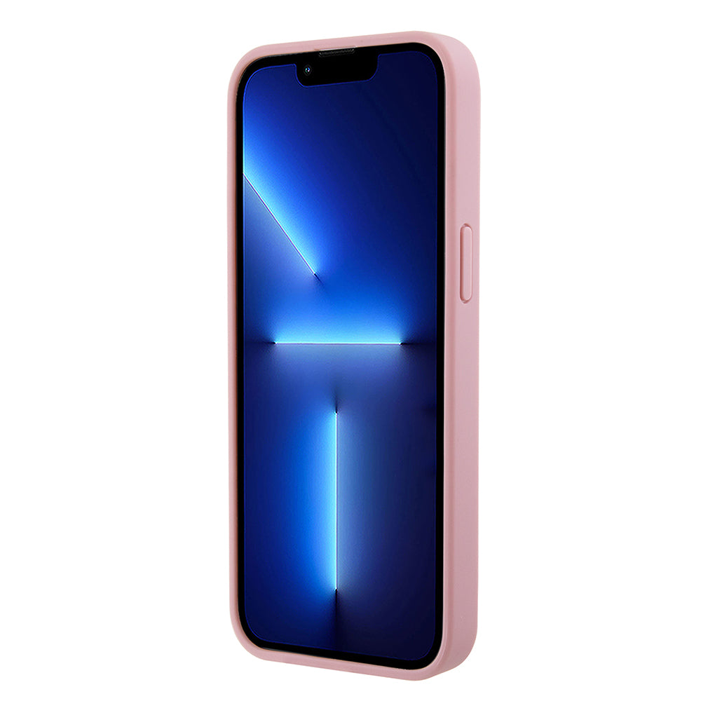 Etui na Apple iPhone 15 Pro Max, Guess, 4G Stamped, Różowy