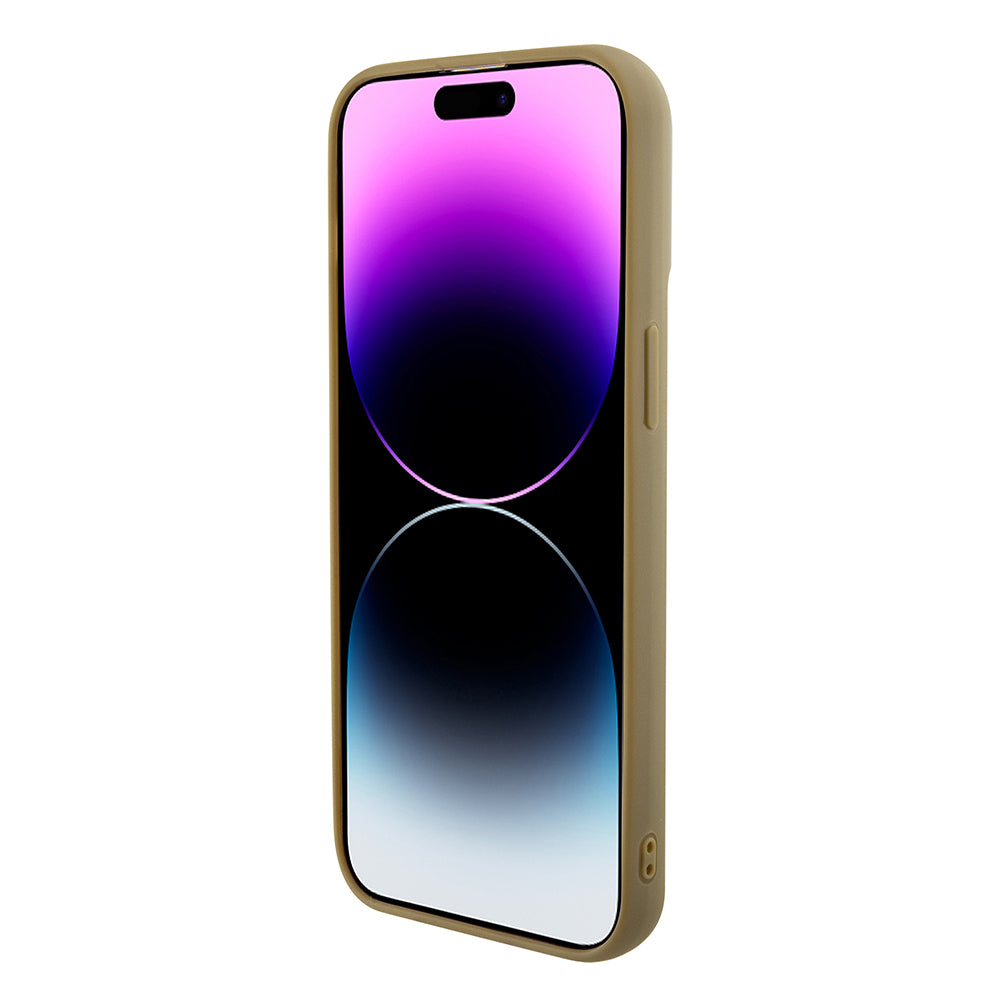 Etui na Apple iPhone 15 Pro Max, Guess, Disco Metal Script, Złote