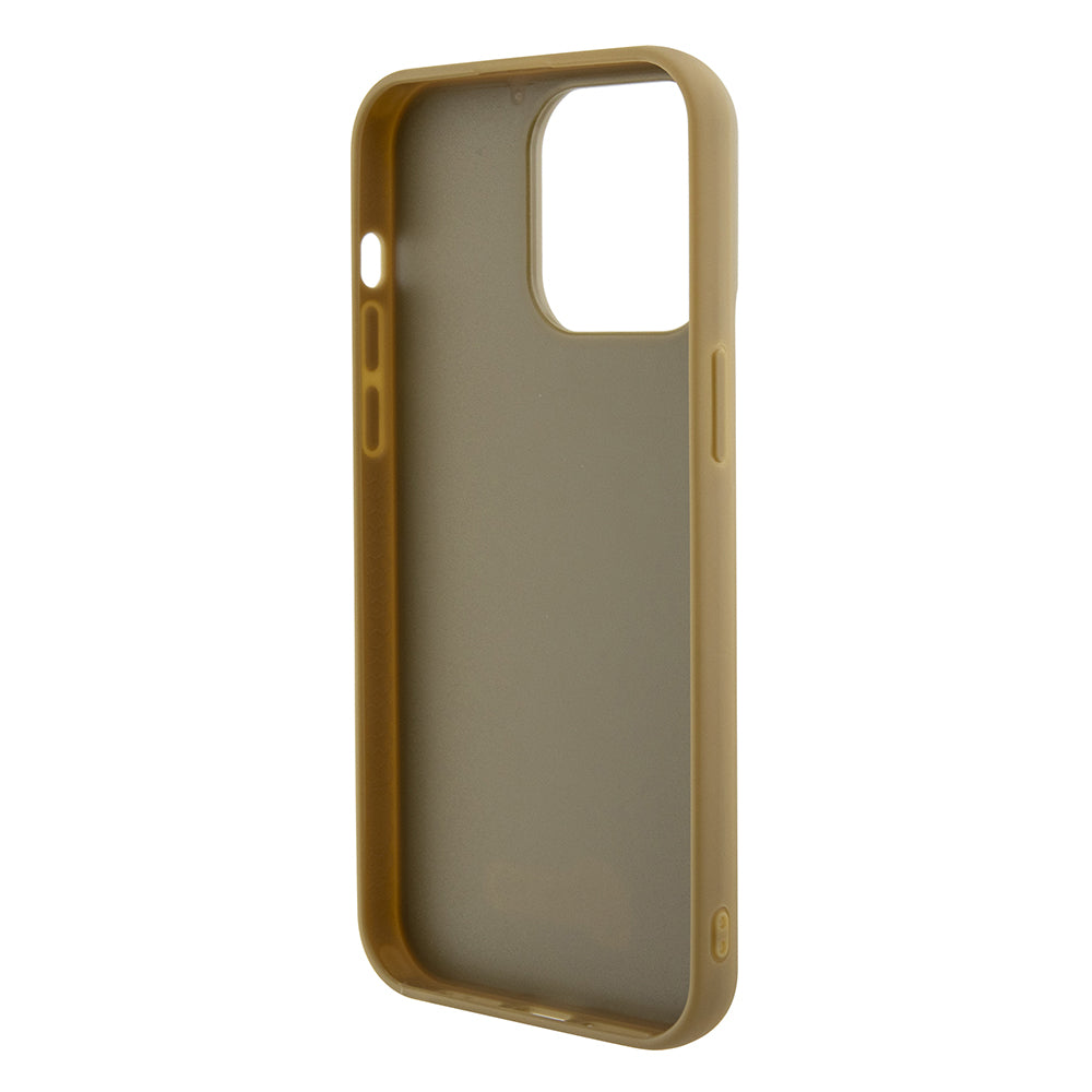 Etui na Apple iPhone 15 Pro Max, Guess, Disco Metal Script, Złote