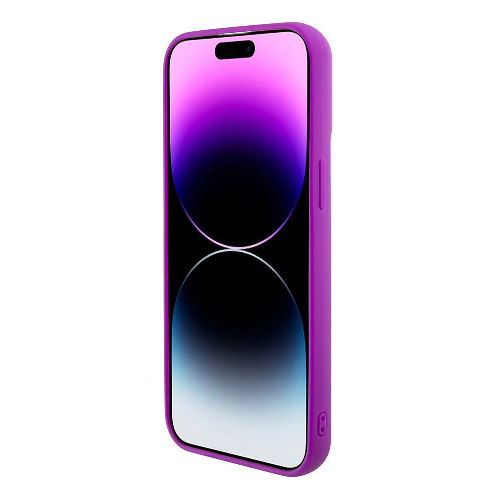 Etui na Apple iPhone 15 Pro Max, Guess, Disco Metal Script, Fuksja