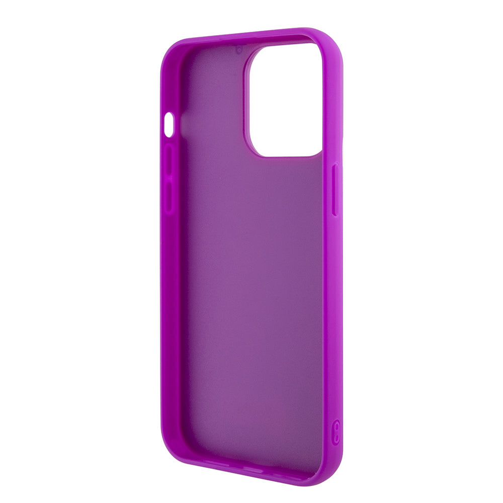 Etui na Apple iPhone 15 Pro Max, Guess, Disco Metal Script, Fuksja