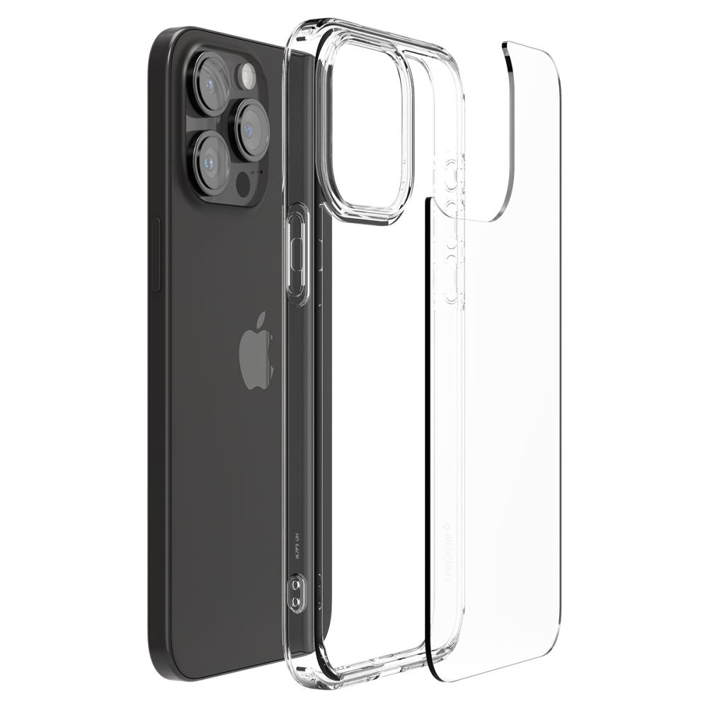 Etui na Apple iPhone 15 Pro Max, Spigen, Ultra Hybrid, Przezroczyste