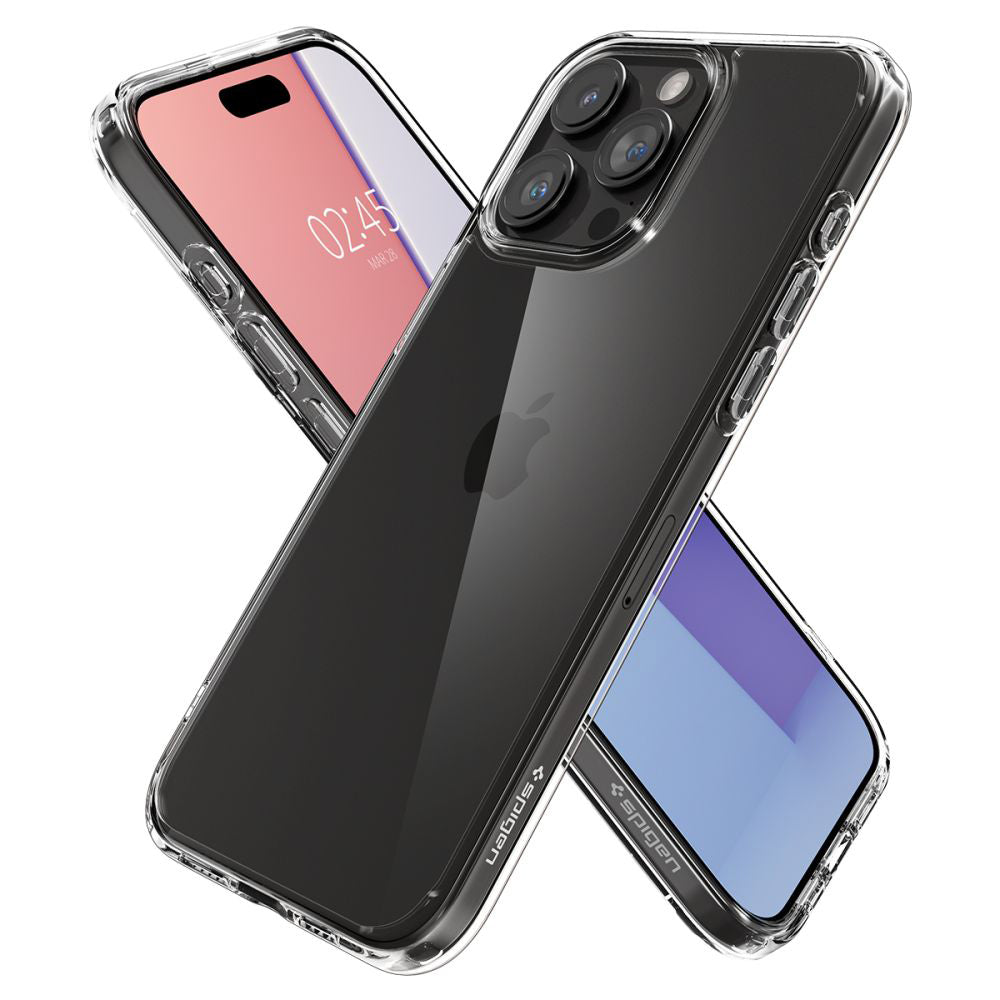 Etui na Apple iPhone 15 Pro Max, Spigen, Ultra Hybrid, Przezroczyste