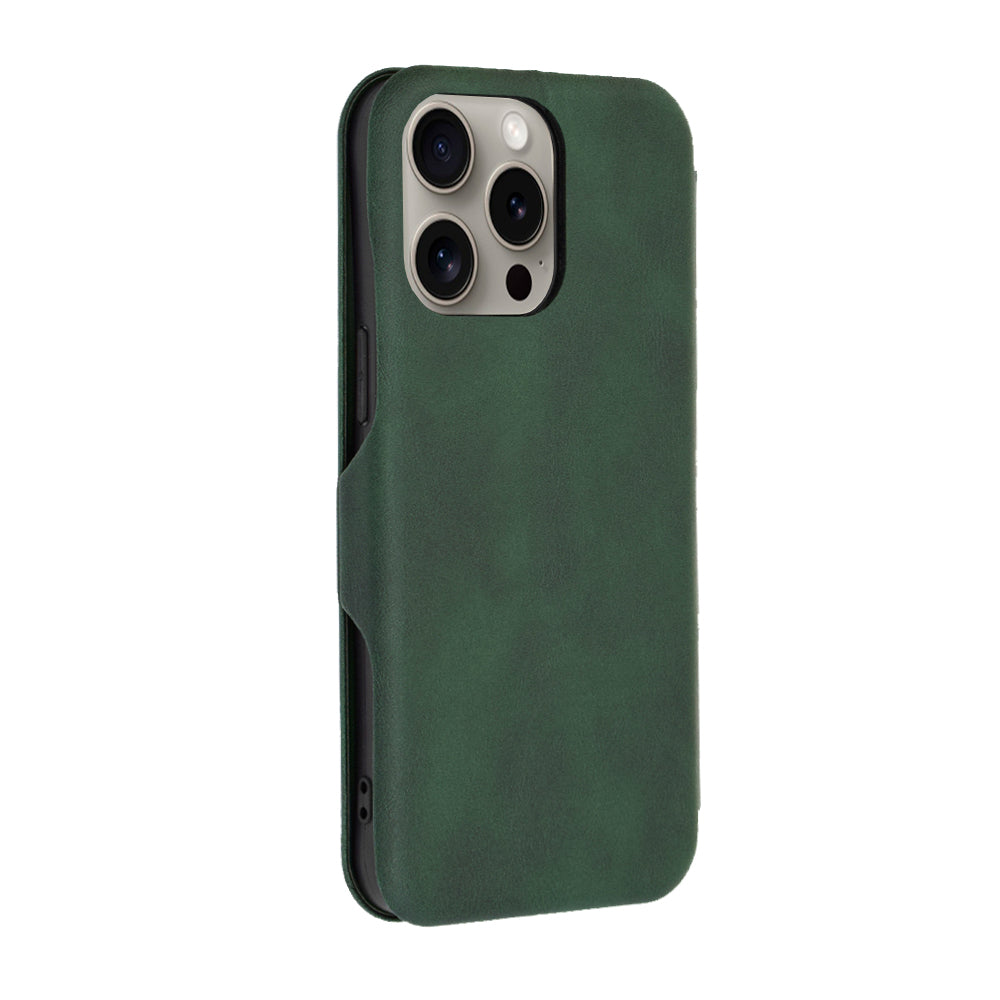Etui na Apple iPhone 15 Pro Max, Techsuit, Safe Wallet Plus, Zielony
