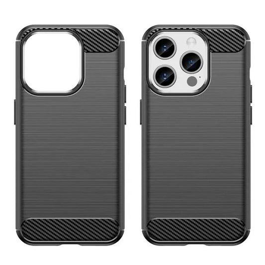 Etui na Apple iPhone 15 Pro, Techsuit, Carbon, Czarny