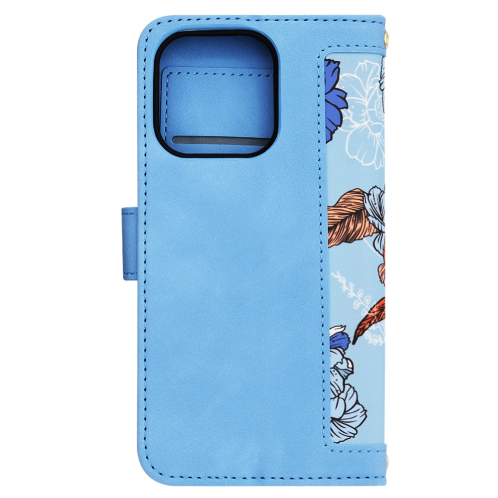 Etui na Apple iPhone 15 Pro, Techsuit, FlipCraft, Niebieski