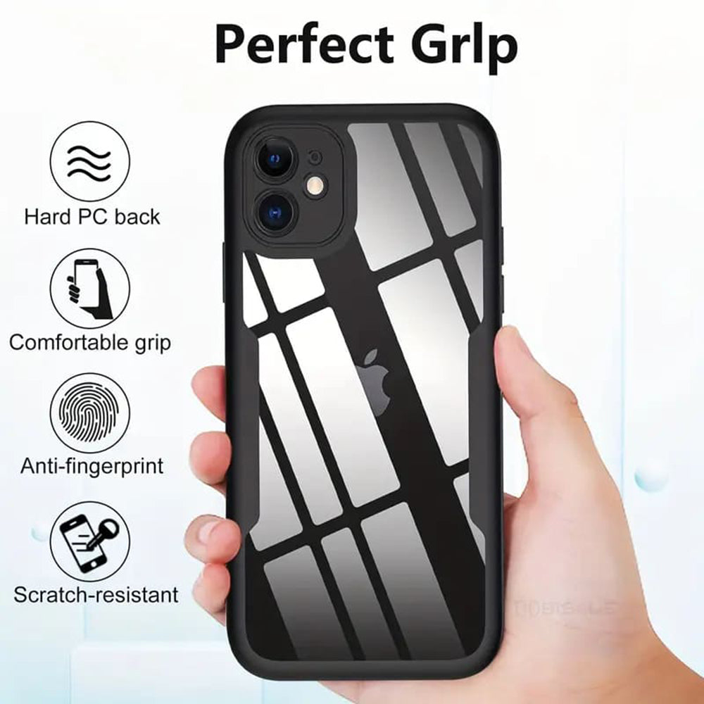 Etui na Apple iPhone 15, Techsuit, ColorVerse 360, Czarne