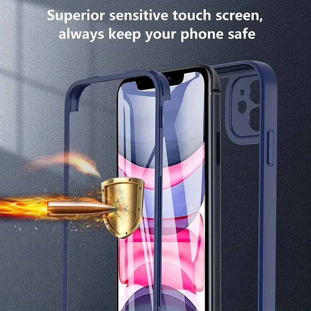 Etui na Apple iPhone 15, Techsuit, ColorVerse 360, Czarne