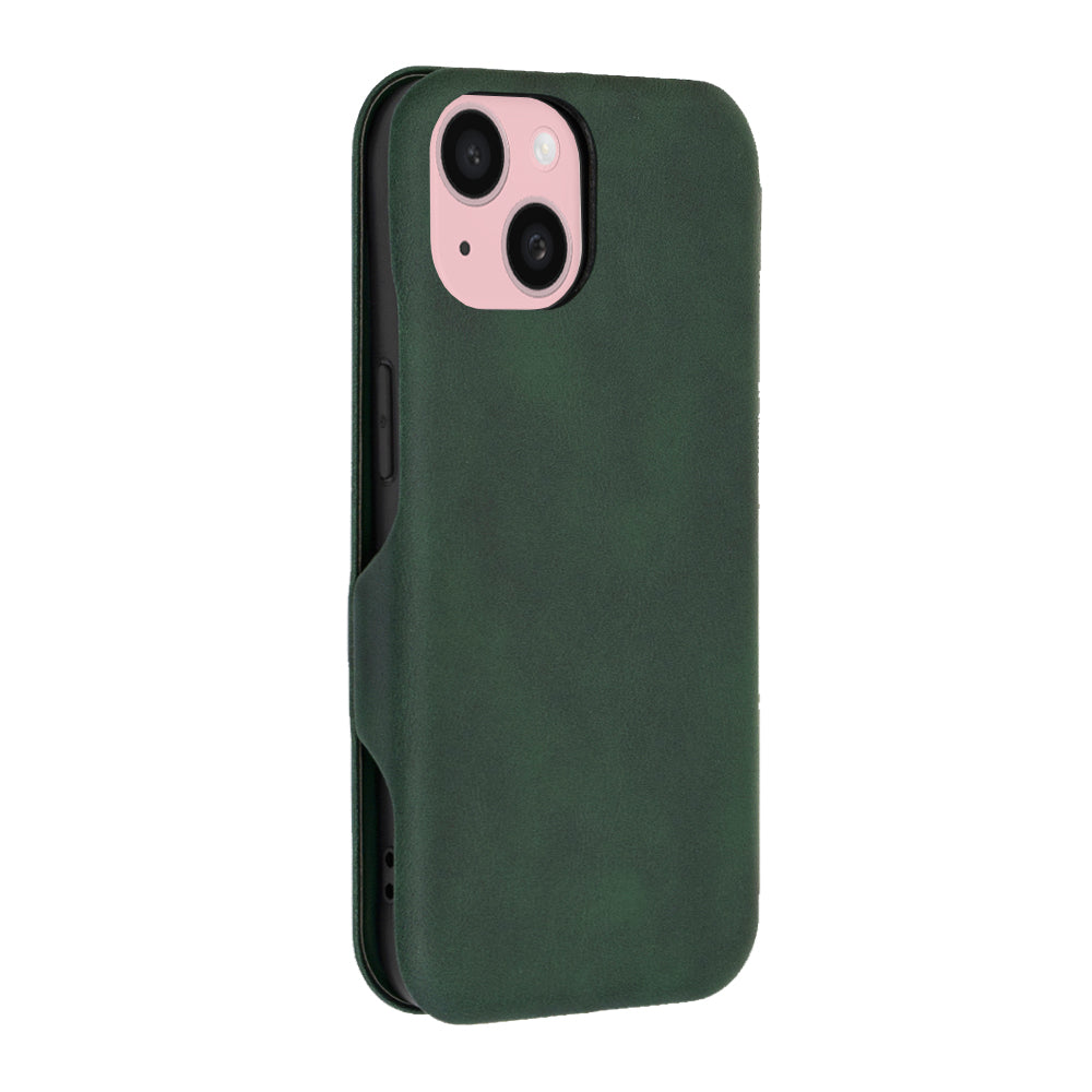 Etui na Apple iPhone 15, Techsuit, Safe Wallet Plus, Zielony