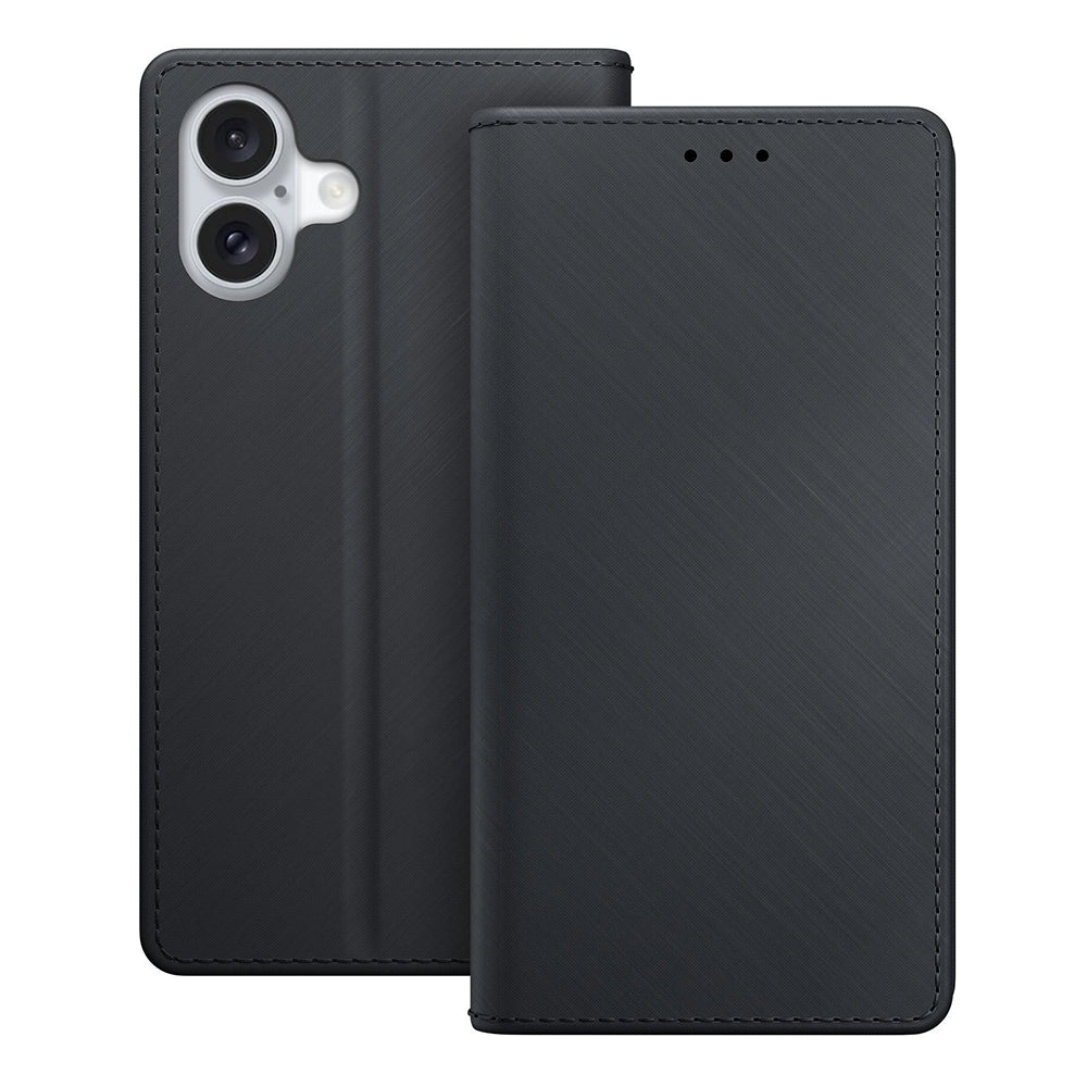 Etui na Apple iPhone 16, 3MK, Wallet, Czarny