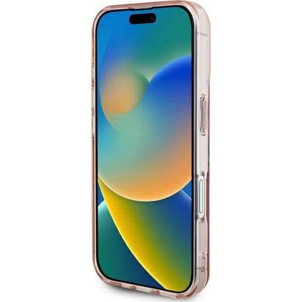 Etui na Apple iPhone 16, Guess, IML Heart, Przezroczyste