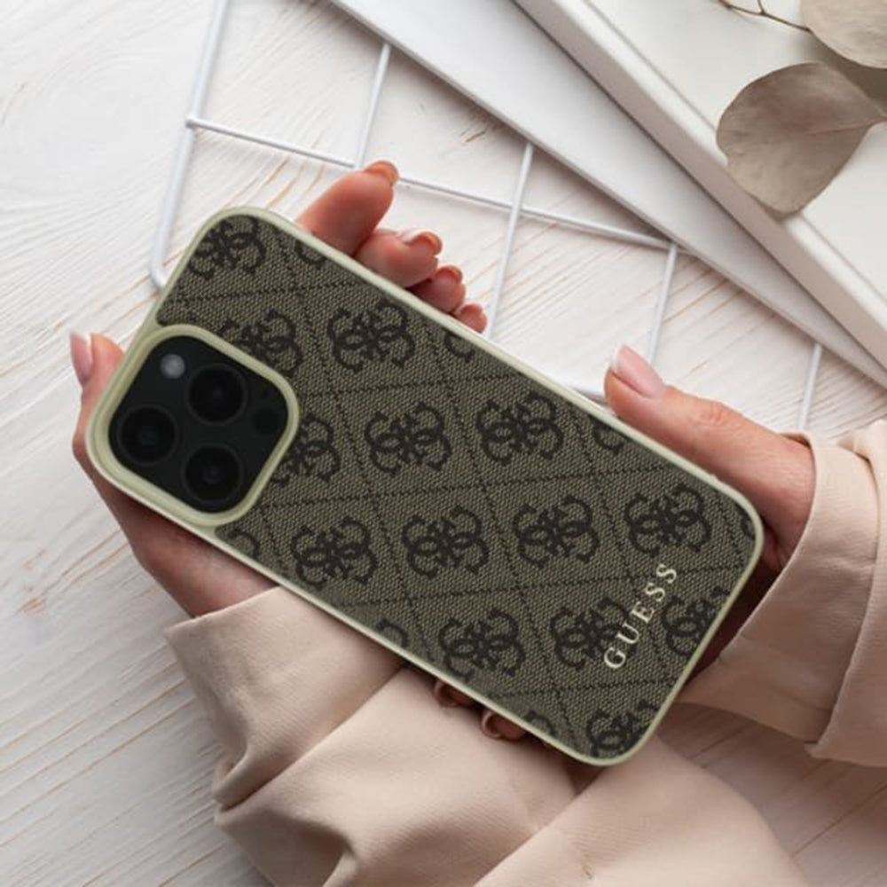 Etui na Apple iPhone 16 Plus, Guess, 4G Charm, Czarne