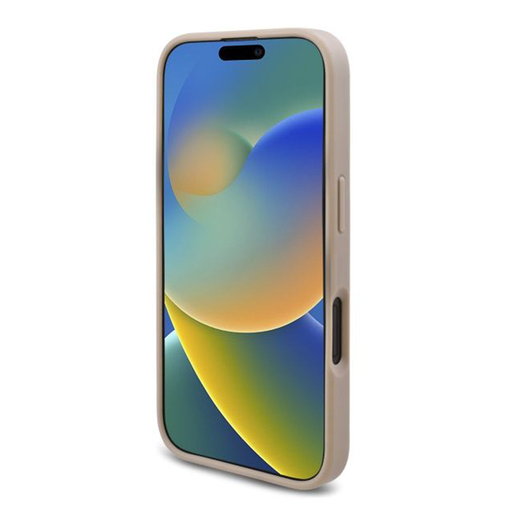 Etui na Apple iPhone 16 Plus, Guess, 4G Triangle Logo, Białe