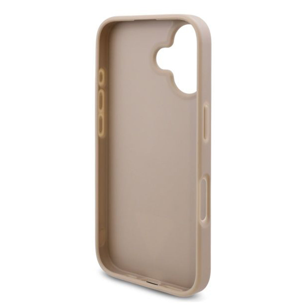 Etui na Apple iPhone 16 Plus, Guess, 4G Triangle Logo, Białe