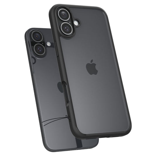 Etui na Apple iPhone 16 Plus, Spigen, Ultra Hybrid, Matowe Czarne
