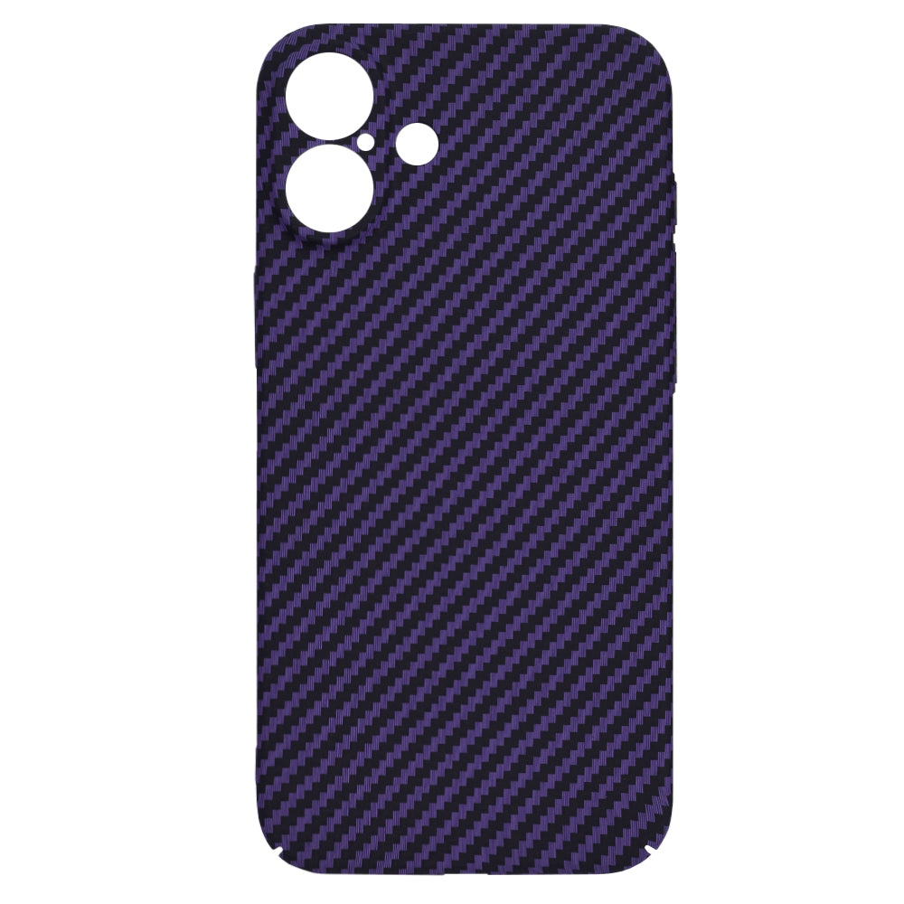 Etui na Apple iPhone 16 Plus, Techsuit, Carbonite FiberShell, Fioletowy