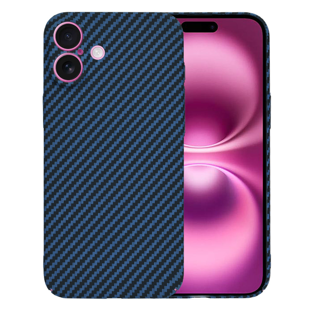Etui na Apple iPhone 16 Plus, Techsuit, Carbonite FiberShell, Turkusowy