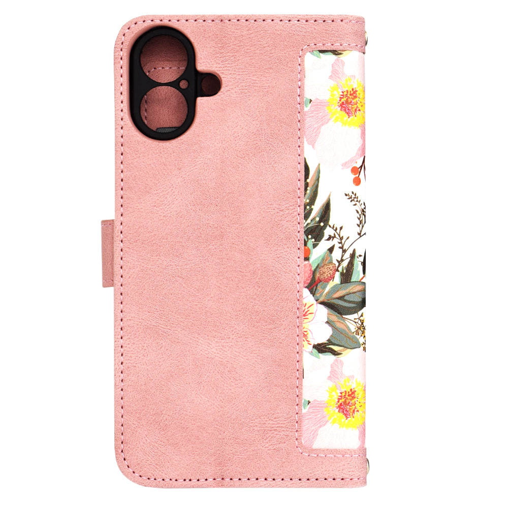 Etui na Apple iPhone 16 Plus, Techsuit, FlipCraft, Różowe