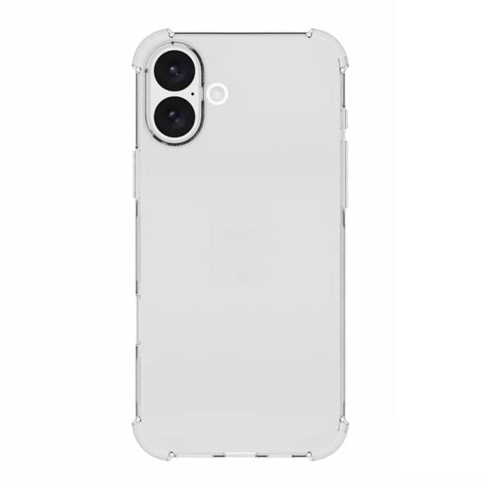 Etui na Apple iPhone 16 Plus, Techsuit, Shockproof Clear (Duży otwór na obiektyw), Przezroczyste
