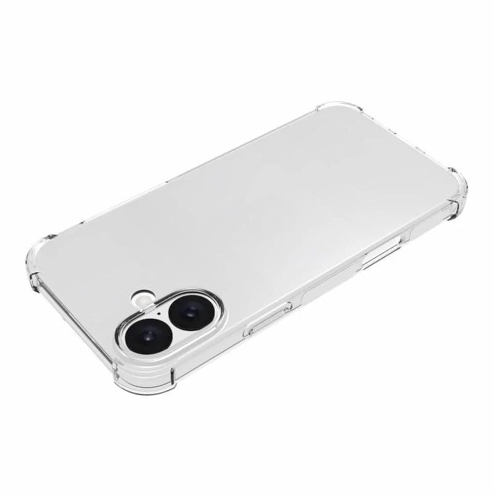 Etui na Apple iPhone 16 Plus, Techsuit, Shockproof Clear (Duży otwór na obiektyw), Przezroczyste