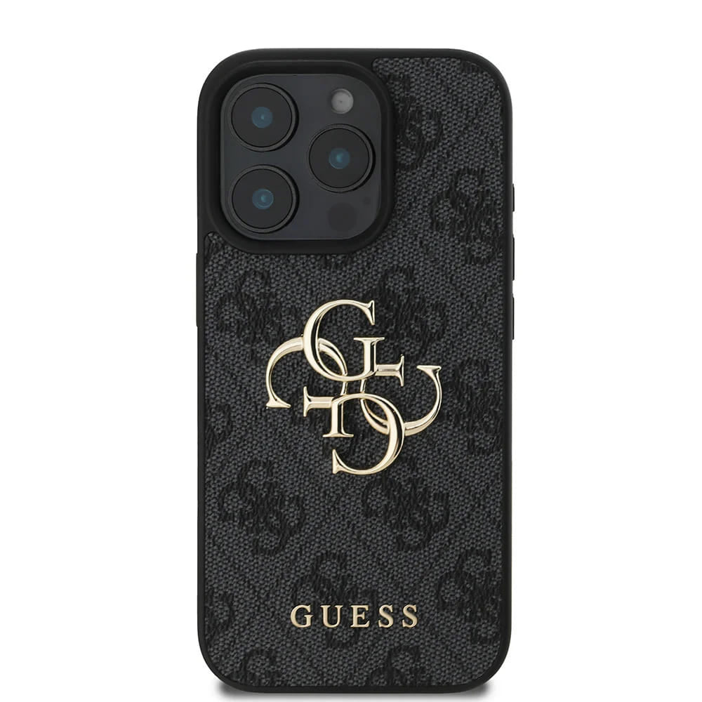 Etui na Apple iPhone 16 Pro Max, Guess, 4G Big Logo, Czarne