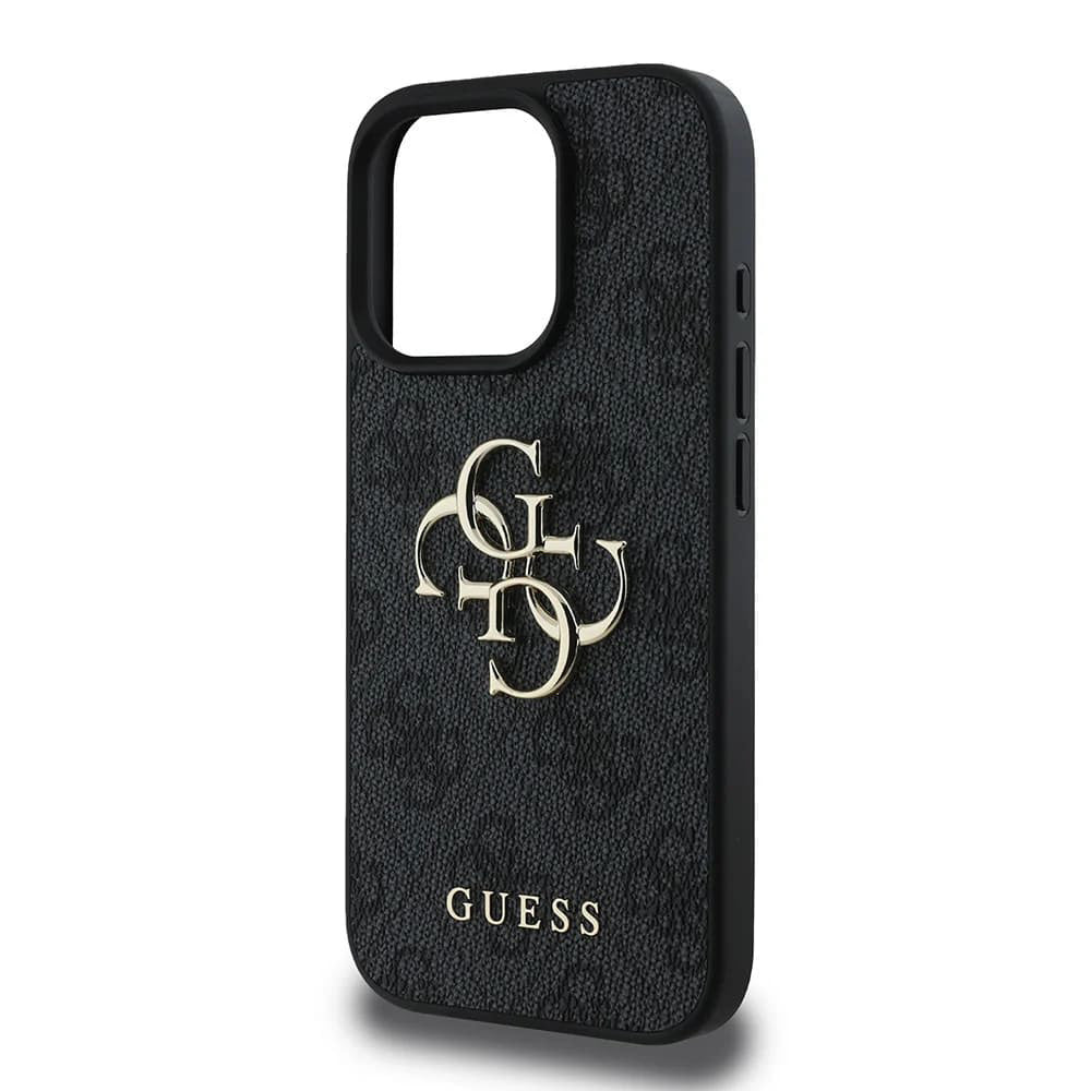 Etui na Apple iPhone 16 Pro Max, Guess, 4G Big Logo, Czarne