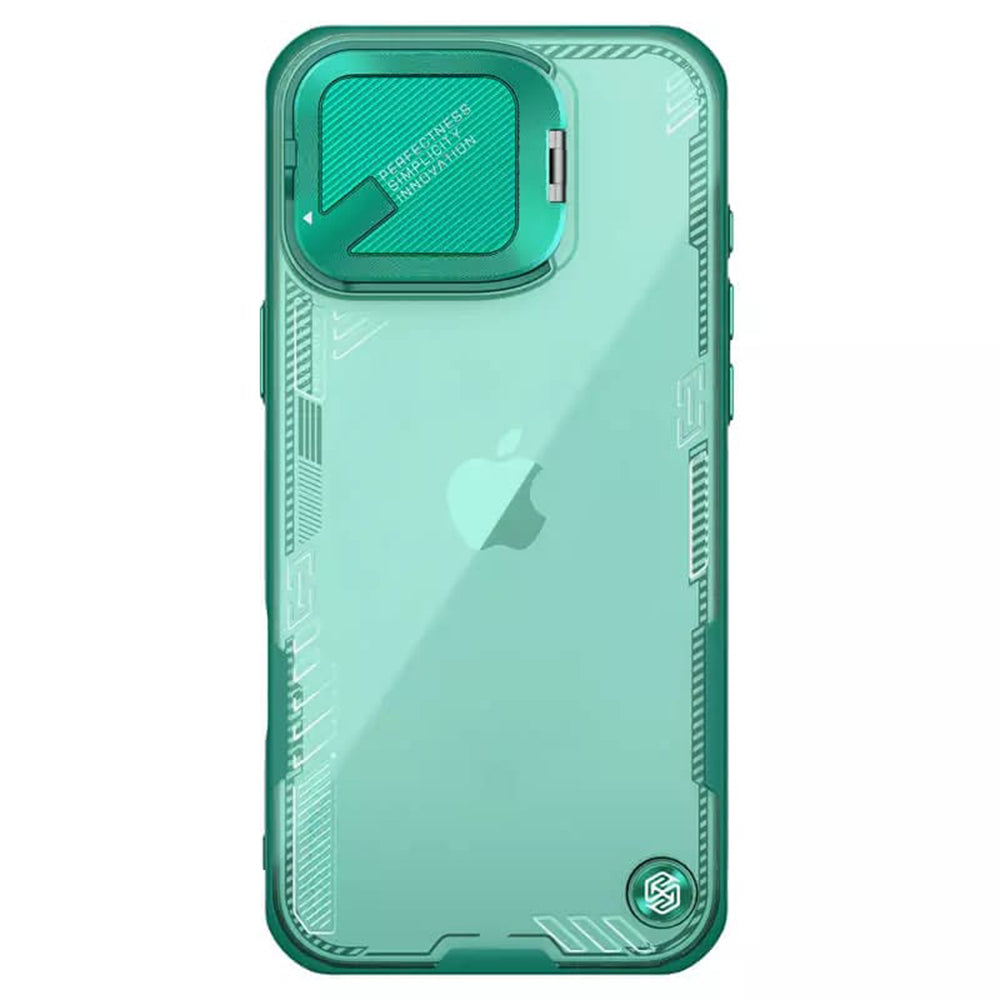 Etui na Apple iPhone 16 Pro Max, Nillkin, Iceblade Prop (bez wycięcia na aparat), Zielony