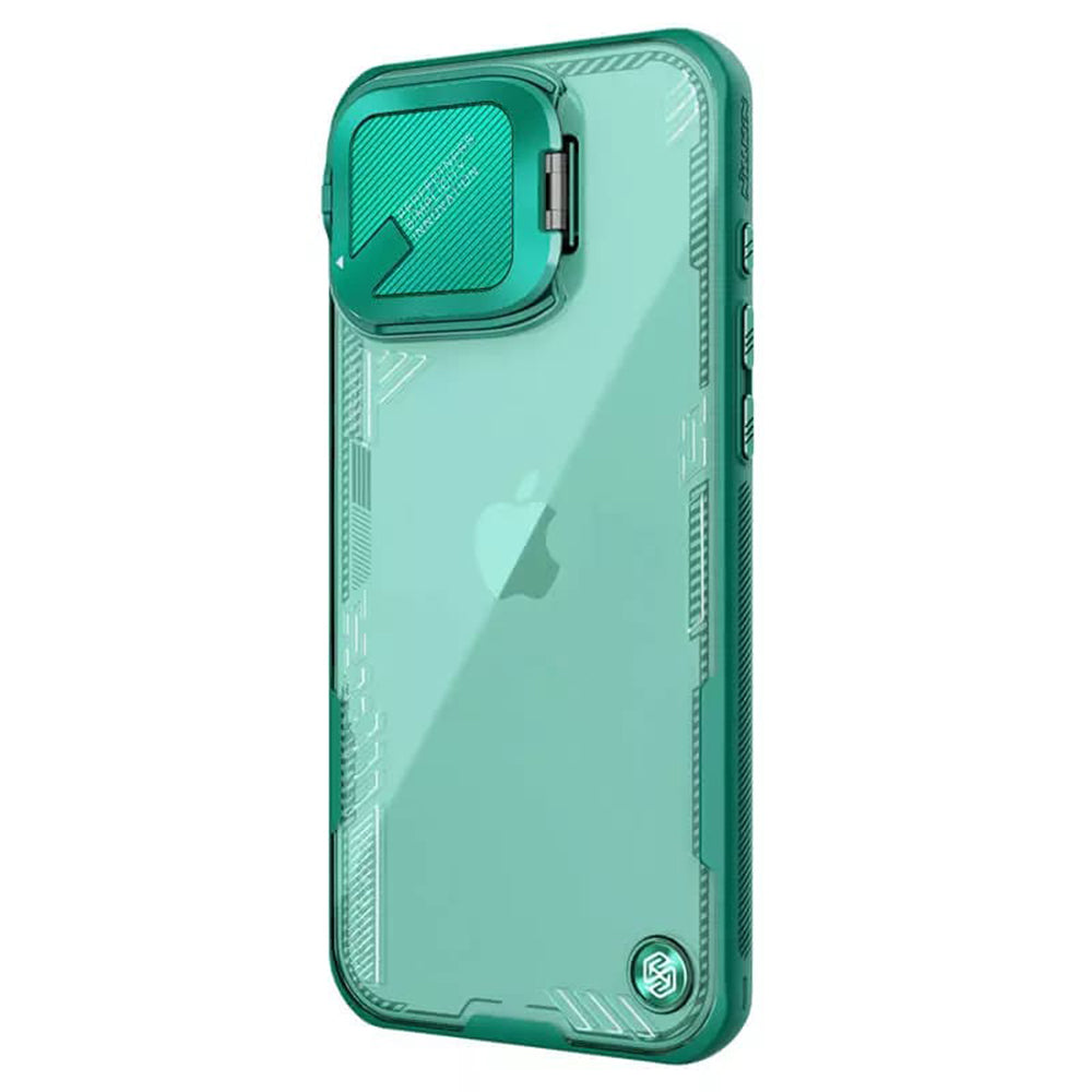 Etui na Apple iPhone 16 Pro Max, Nillkin, Iceblade Prop (bez wycięcia na aparat), Zielony