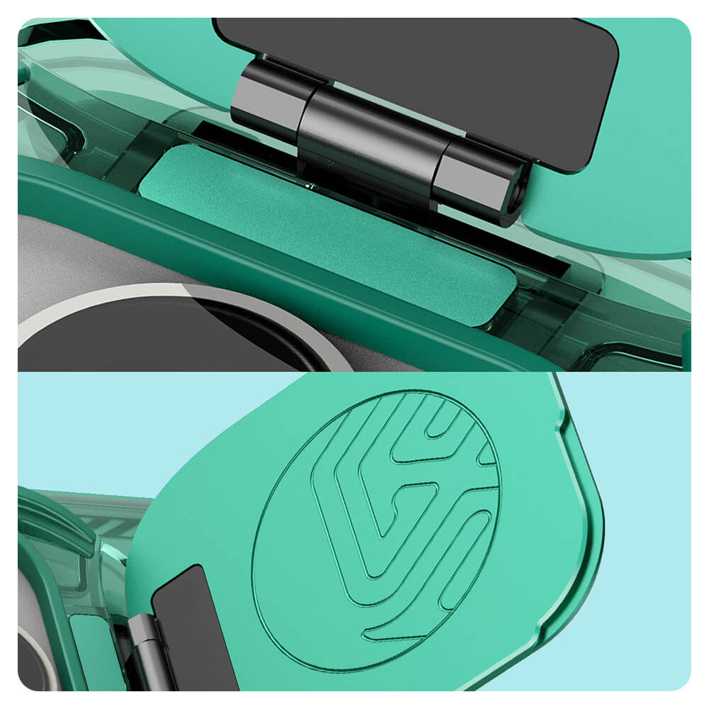 Etui na Apple iPhone 16 Pro Max, Nillkin, Iceblade Prop (bez wycięcia na aparat), Zielony