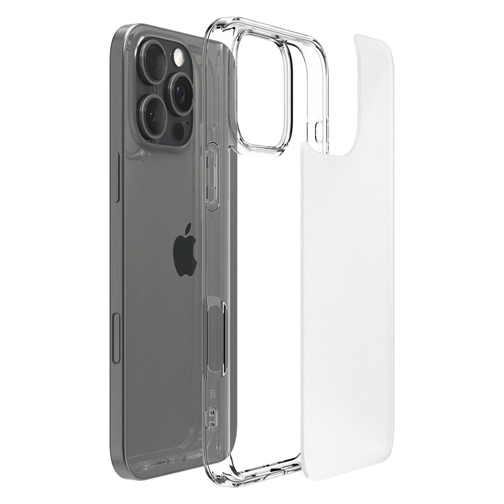 Etui na Apple iPhone 16 Pro Max, Spigen, Ultra Hybrid, Satynowa Przezroczystość ACS07993