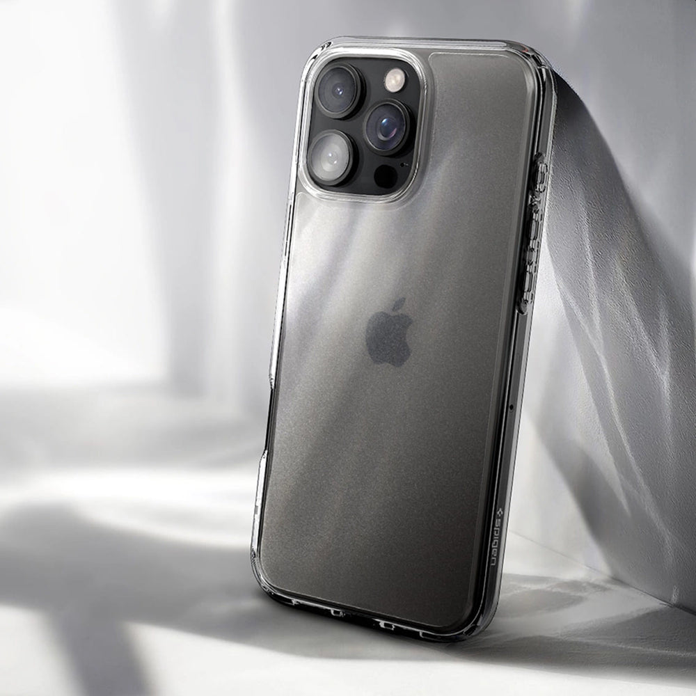 Etui na Apple iPhone 16 Pro Max, Spigen, Ultra Hybrid, Satynowa Przezroczystość ACS07993