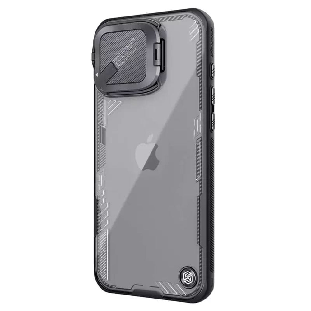 Etui na Apple iPhone 16 Pro, Nillkin, Iceblade Prop (bez wycięcia na aparat), czarne