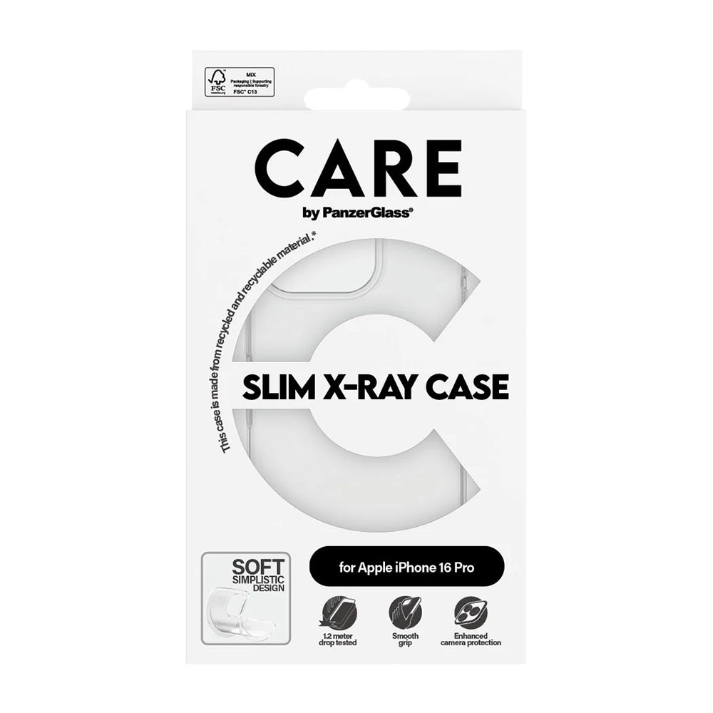 Etui do Apple iPhone 16 Pro, PanzerGlass, Care Fashionable, Przezroczyste