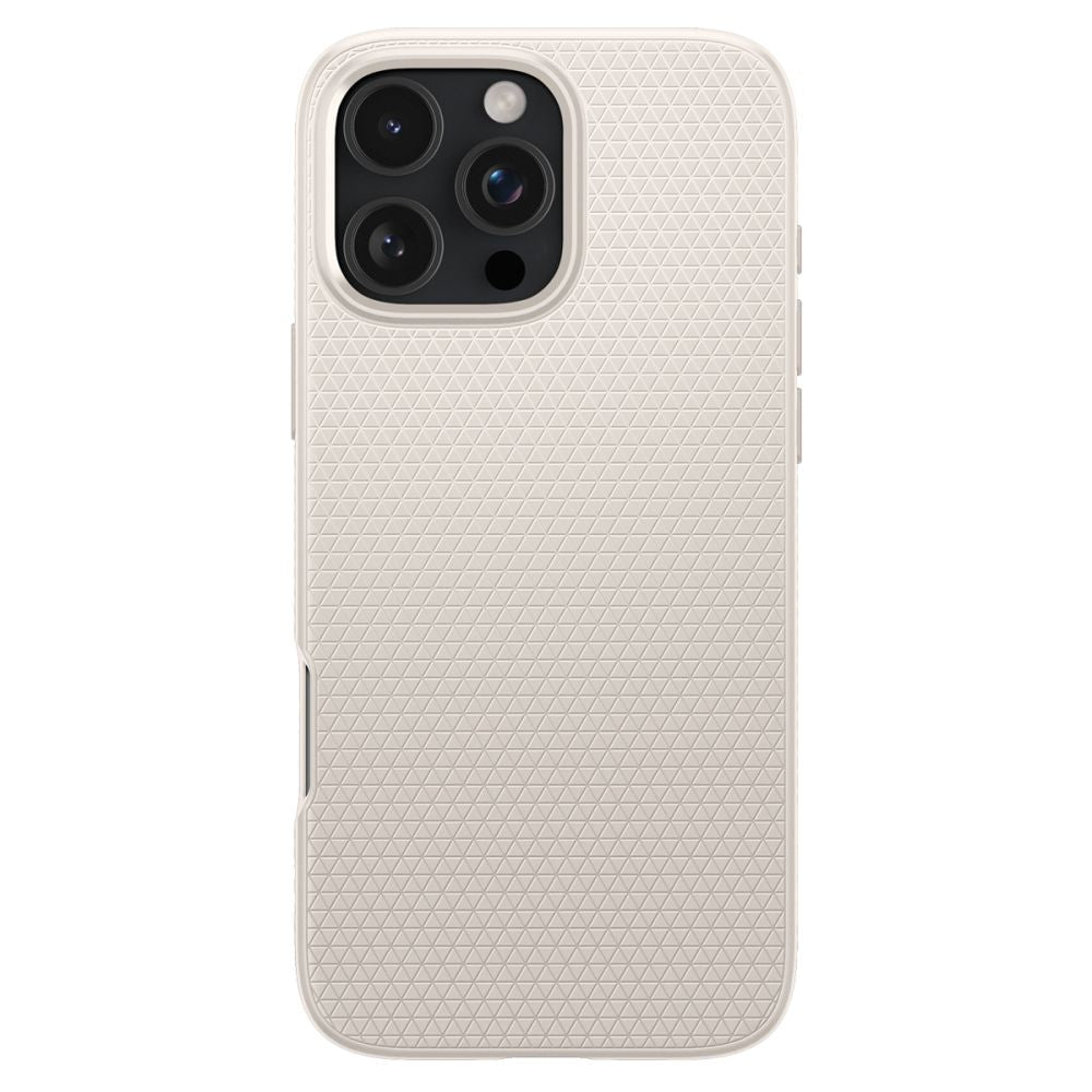 Etui na Apple iPhone 16 Pro, Spigen, Liquid Air, Beżowe ACS08120