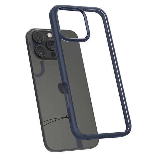 Etui na Apple iPhone 16 Pro, Spigen, Ultra Hybrid, Granatowe ACS08126