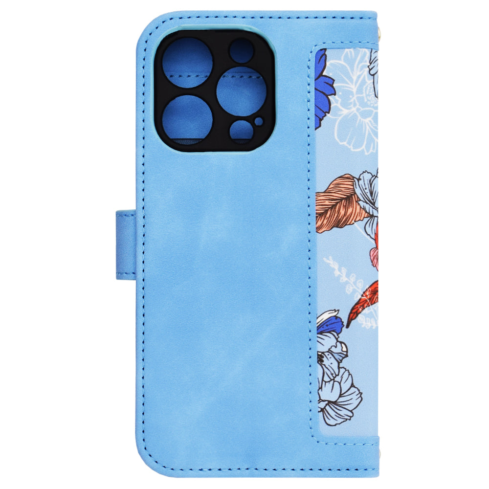 Etui na Apple iPhone 16 Pro, Techsuit, FlipCraft, Bleu