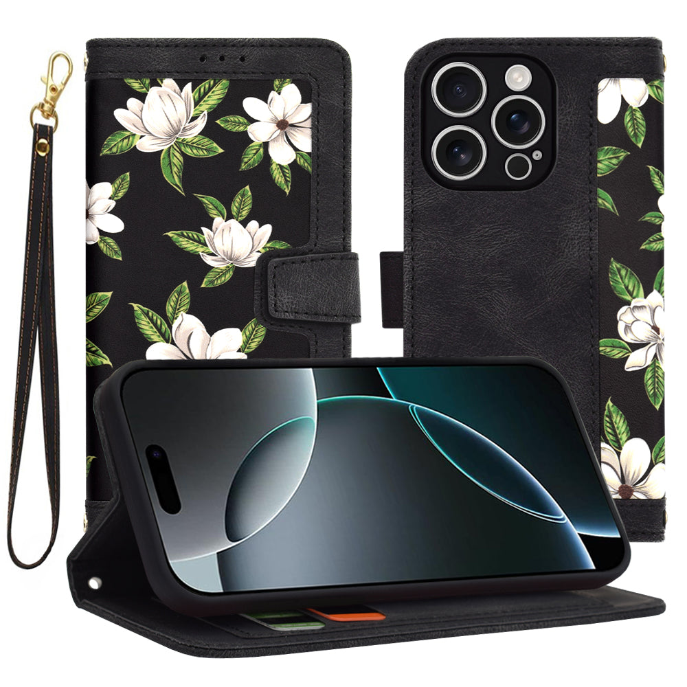 Etui na Apple iPhone 16 Pro, Techsuit, FlipCraft, czarne