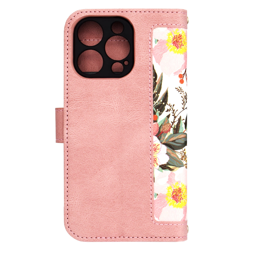 Etui na Apple iPhone 16 Pro, Techsuit, FlipCraft, Różowe