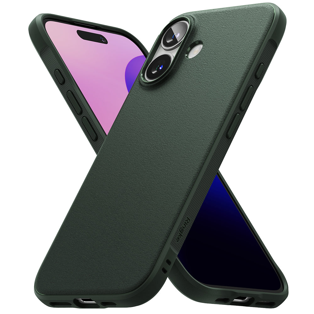 Etui na Apple iPhone 16, Ringke, Onyx, Ciemnozielony