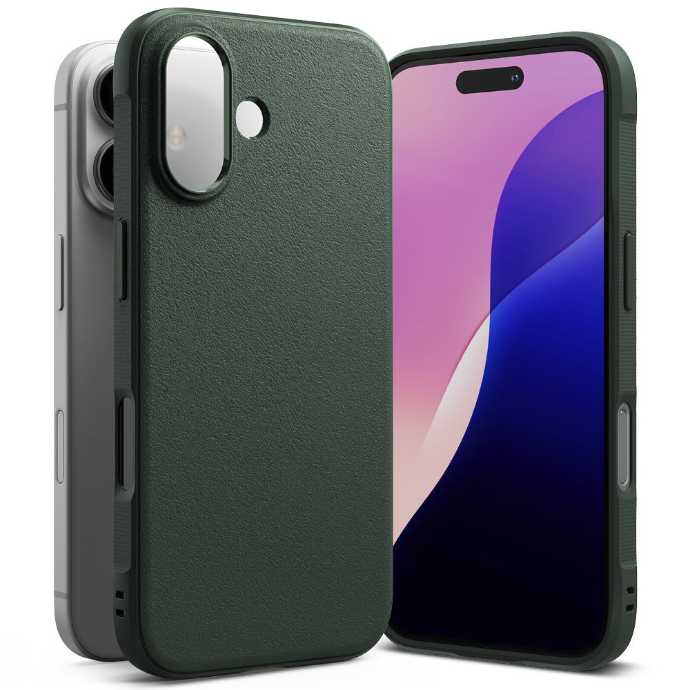 Etui na Apple iPhone 16, Ringke, Onyx, Ciemnozielony