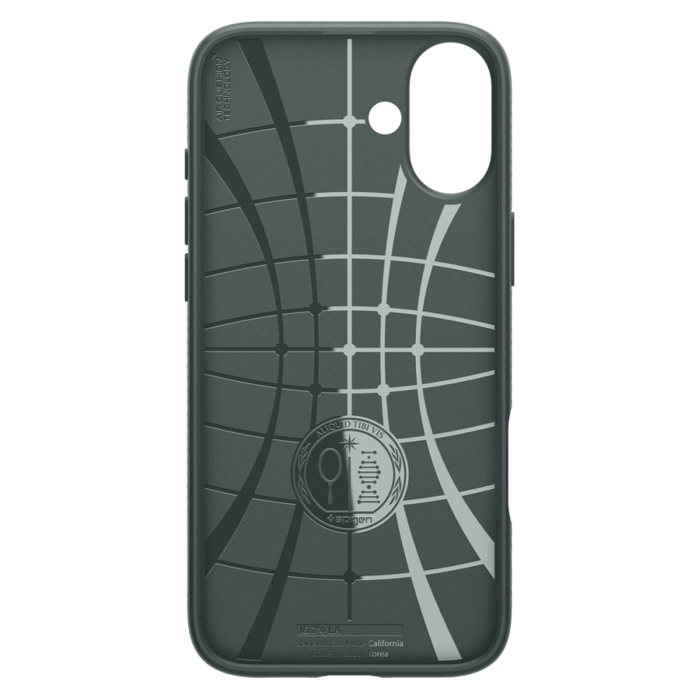 Etui na Apple iPhone 16, Spigen, Liquid Air, Zielony