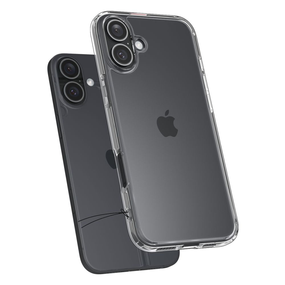 Etui na Apple iPhone 16, Spigen, Ultra Hybrid, Przezroczyste ACS08197