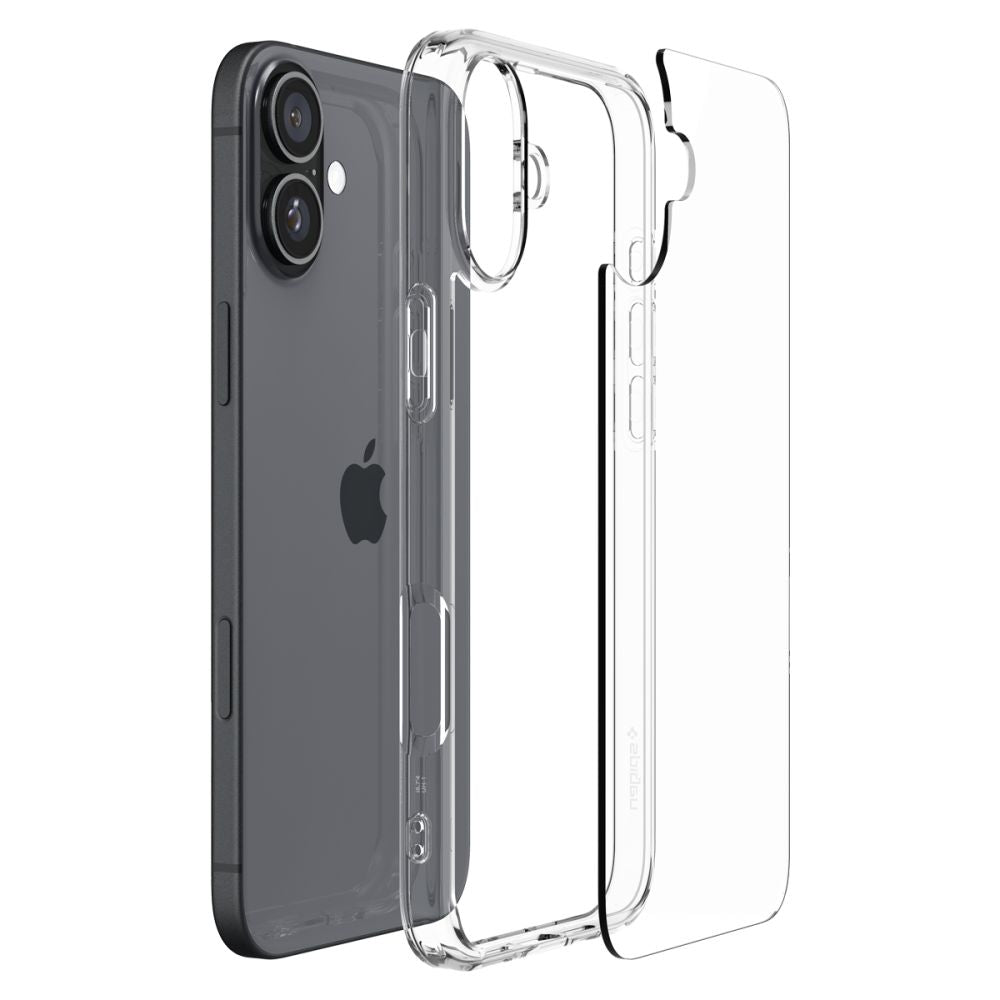 Etui na Apple iPhone 16, Spigen, Ultra Hybrid, Przezroczyste ACS08197