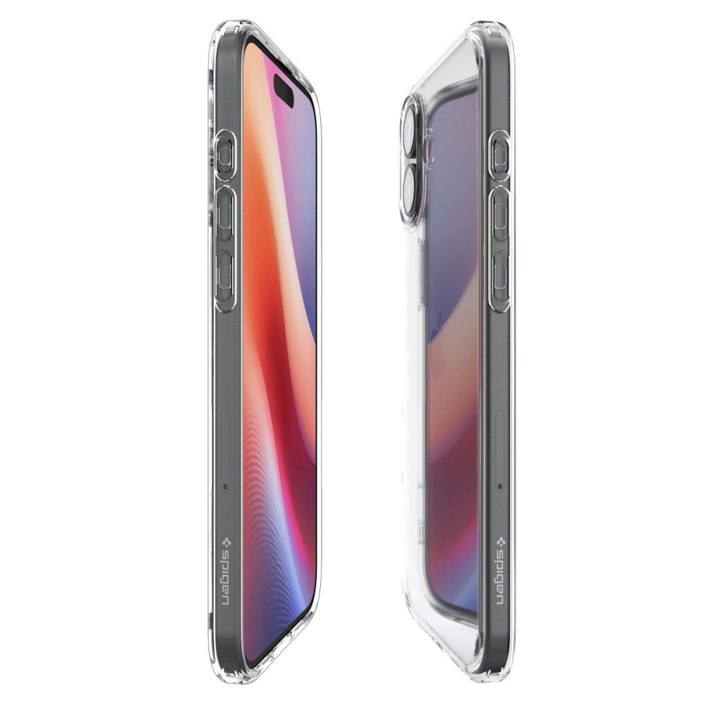 Etui na Apple iPhone 16, Spigen, Ultra Hybrid, Przezroczyste ACS08197