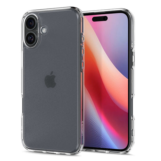 Etui na Apple iPhone 16, Spigen, Ultra Hybrid, Satynowa Przezroczystość