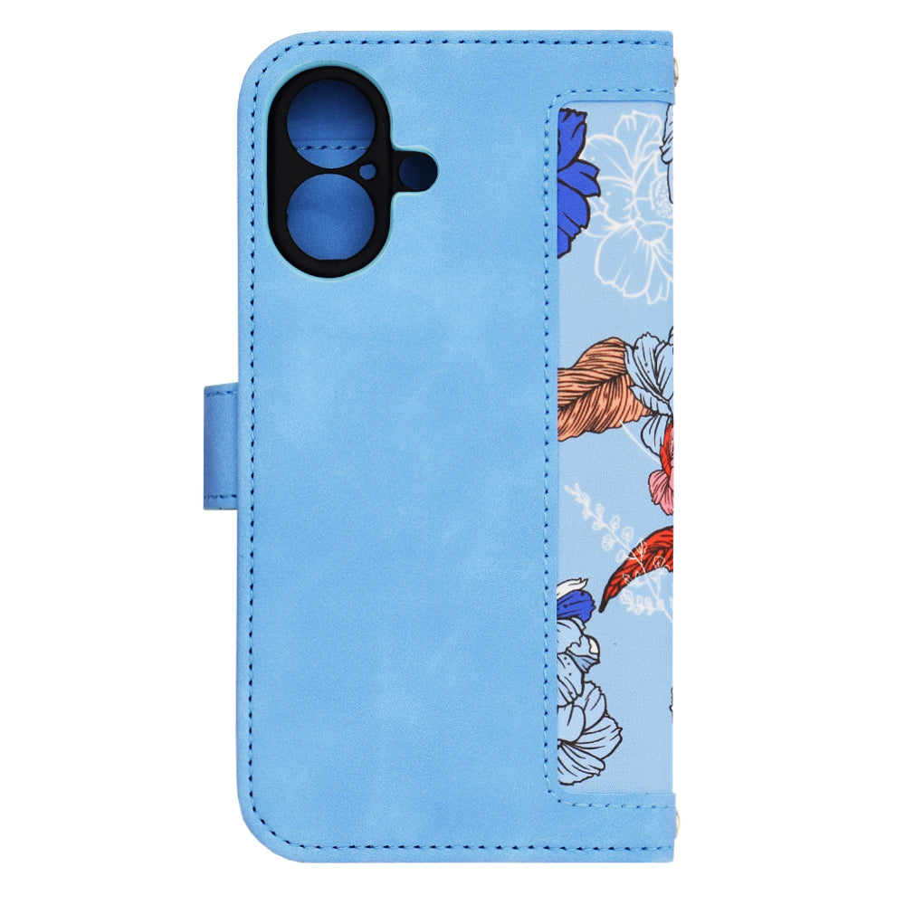 Etui na Apple iPhone 16, Techsuit, FlipCraft, Niebieski